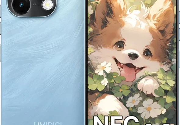 UMIDIGI Note 100 Unlocked Android Phone, 12GB RAM 128GB ROM, 6.8" 120Hz Display, 50MP Camera, 5000mAh Battery, NFC, Fast Charging, Fingerprint & Face Unlock