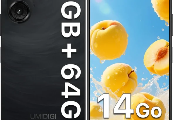 UMIDIGI G9A Unlocked Android Phone with 6.75" HD+ Display, 8GB RAM 64GB Storage, 5000mAh Battery, and Android 14 for Long