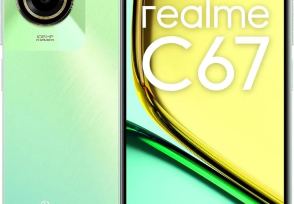 realme C67 Unlocked Smartphone, 256GB ROM + 8GB RAM, 4G LTE Dual SIM GSM Phone (Sunny Oasis) International Version