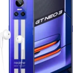 realme GT Neo 3 5G Unlocked Smartphone, 256GB 8GB RAM, 80W Fast Charging, 6.7" Display (Nitro Blue, International Version)