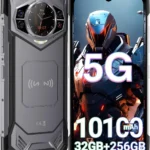 DOOGEE S200 Rugged Smartphone Unlocked 5G: 10100mAh Battery, 100MP Night Vision Camera, 120Hz 6.72" Display, 256GB Storage for ATT & Verizon