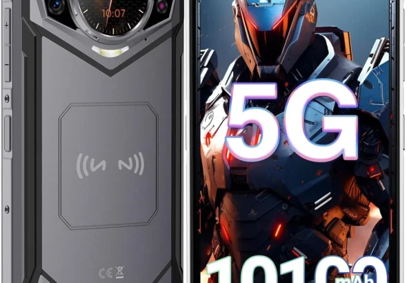 DOOGEE S200 Rugged Smartphone Unlocked 5G: 10100mAh Battery, 100MP Night Vision Camera, 120Hz 6.72" Display, 256GB Storage for ATT & Verizon