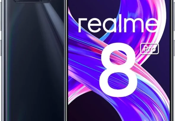 Realme 8 Pro Unlocked Smartphone: 128GB Storage, 8GB RAM, 4G LTE GSM, 6.4" Super AMOLED Display, 108MP Camera