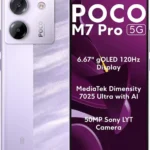 Poco M7 Pro 5G 256GB 12GB Unlocked Smartphone (Purple)
