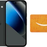 Google Pixel 10a 256GB Obsidian with $100 Amazon Gift Card