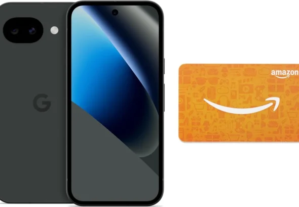 Google Pixel 10a 256GB Obsidian with $100 Amazon Gift Card