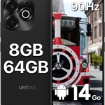 UMIDIGI G9X Unlocked Smartphone with 6.75" 90Hz Display