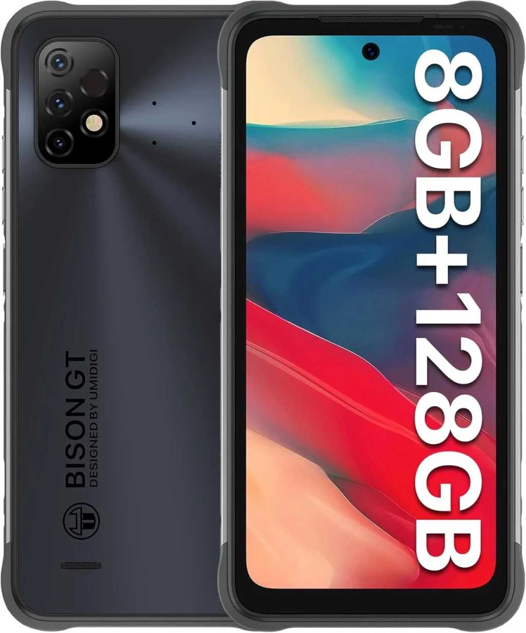 UMIDIGI Bison GT2 Rugged Unlocked Smartphone 8GB+128GB