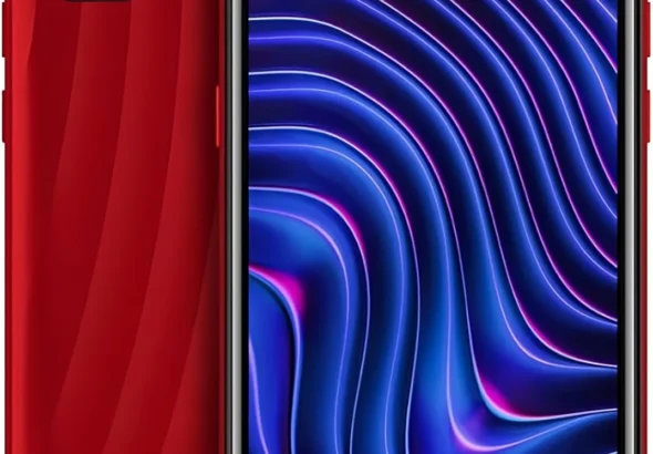 BLU C5 Max Unlocked Smartphone: 5.7" HD+ Display, 5MP Camera, 32GB Storage (Red)