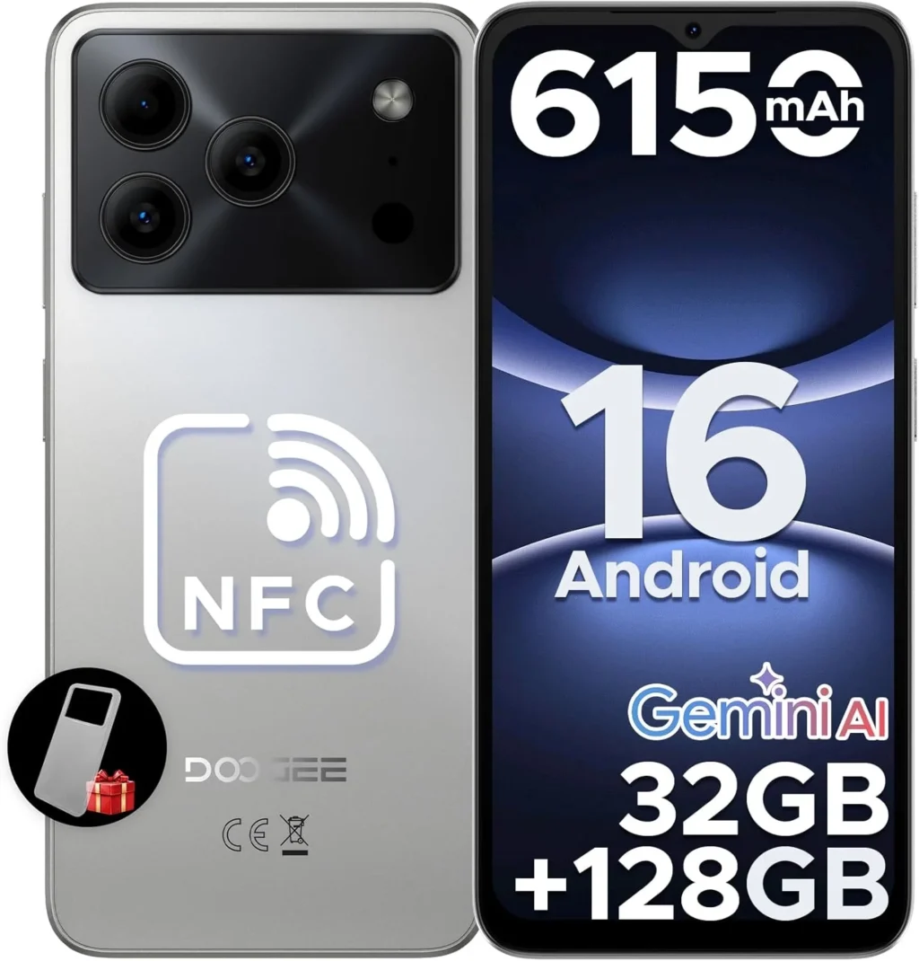 DOOGEE Note 56 Pro Unlocked Smartphone 128GB 6150mAh