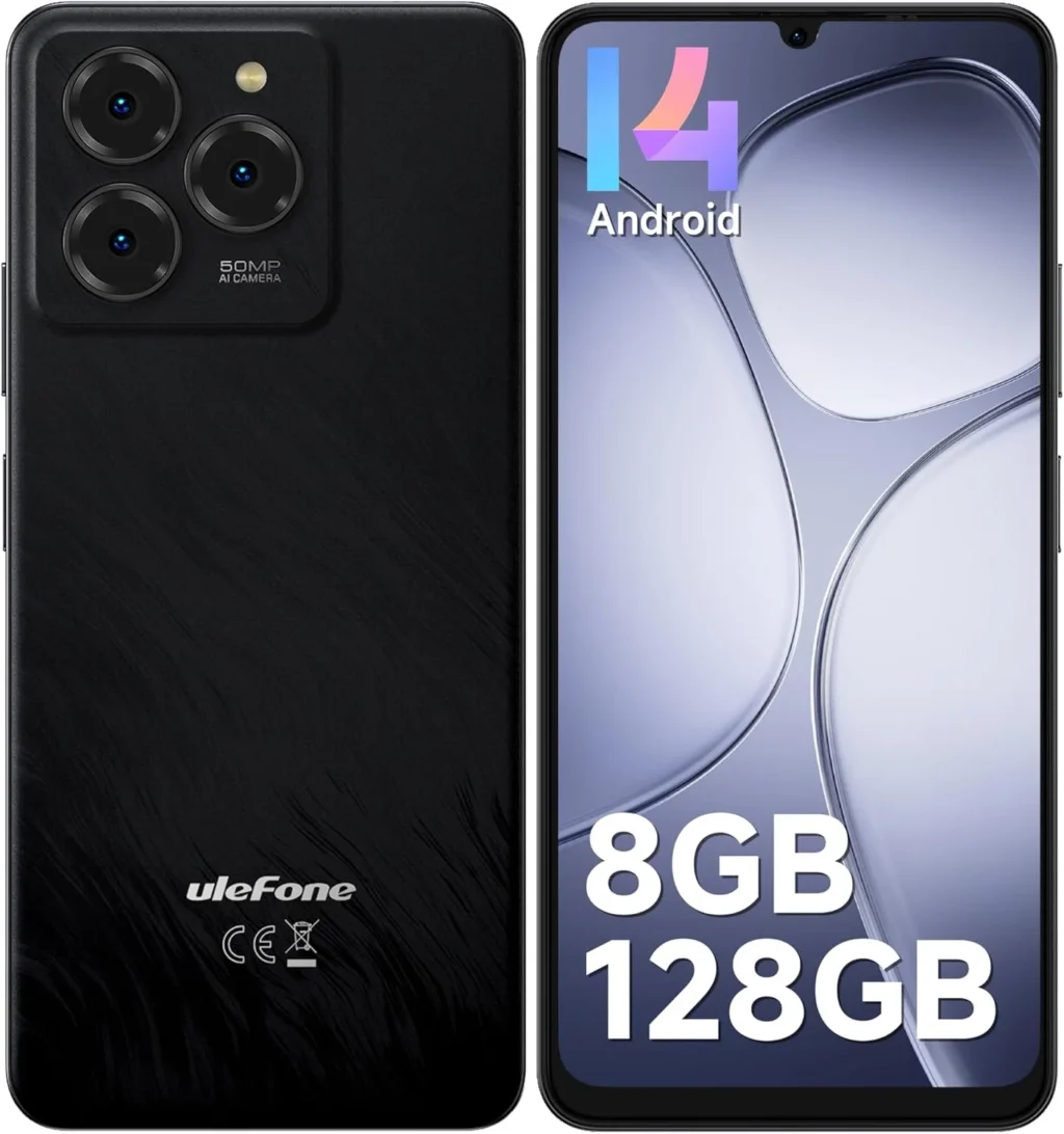 Ulefone Note 20 Pro 8GB 128GB 6.75" 6000mAh Smartphone