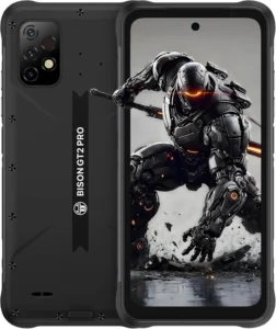 UMIDIGI Bison GT2 Pro 4G Unlocked Rugged Smartphone, 8GB RAM 256GB, IP68/IP69K Waterproof, 64MP Camera, 6150mAh Battery, 6.5" FHD Display (Helio G95, Android, NFC)