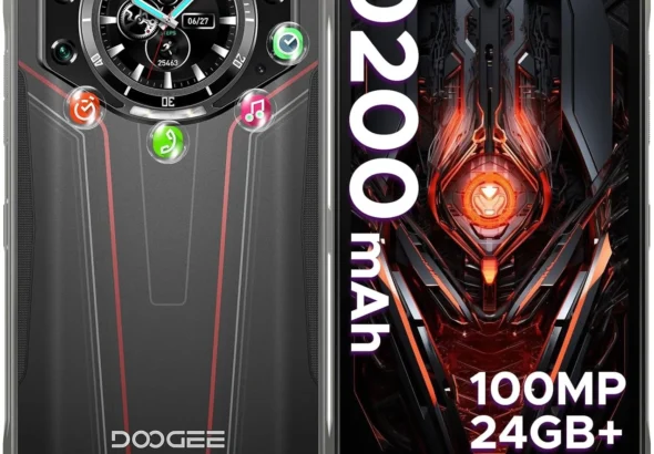 DOOGEE S119 Rugged Unlocked Smartphone: 10200mAh Battery, 24GB RAM 512GB ROM, 100MP Camera, 6.72" FHD+ Rugged Phone with Night Vision and NFC