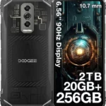 DOOGEE Blade 10 Ultra Rugged Smartphone: 20GB RAM, 256GB ROM, 6.56" 90Hz Display, 50MP Camera, IP68/IP69K Waterproof Unlocked Cell Phone