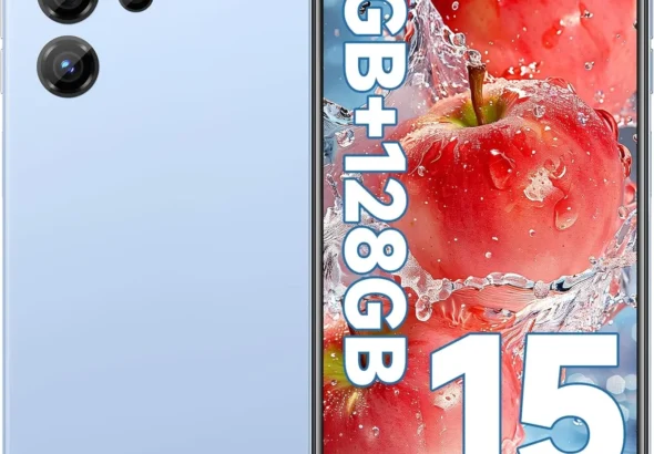 Unlocked OUKITEL C1 Android 15 Smartphone: 16GB RAM 128GB Storage, 6.52" Screen, 5150mAh Battery & 13MP Camera