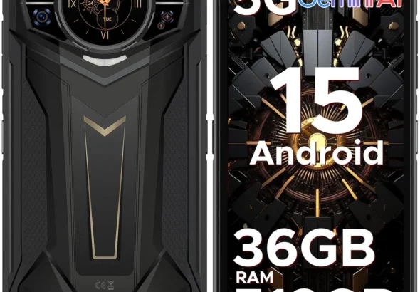 DOOGEE S200 Plus 5G Rugged Smartphone: 10100mAh Battery, 100MP Camera, 36GB RAM 512GB, Android 15, 6.72" 120Hz FHD Rugged Phone