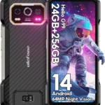 Ulefone Armor 27 Unlocked Rugged Smartphone: 10600mAh Battery, 33W Fast Charging, 12GB+256GB, 50MP+64MP Night Vision Camera, IP68/69K Waterproof