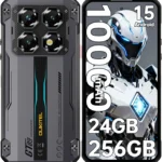 OUKITEL WP60 5G Rugged Smartphone Unlocked, 24GB RAM 256GB ROM, 7.2" 120Hz, 108MP Camera, 10000mAh Battery, IP68/IP69K Waterproof, Supports T