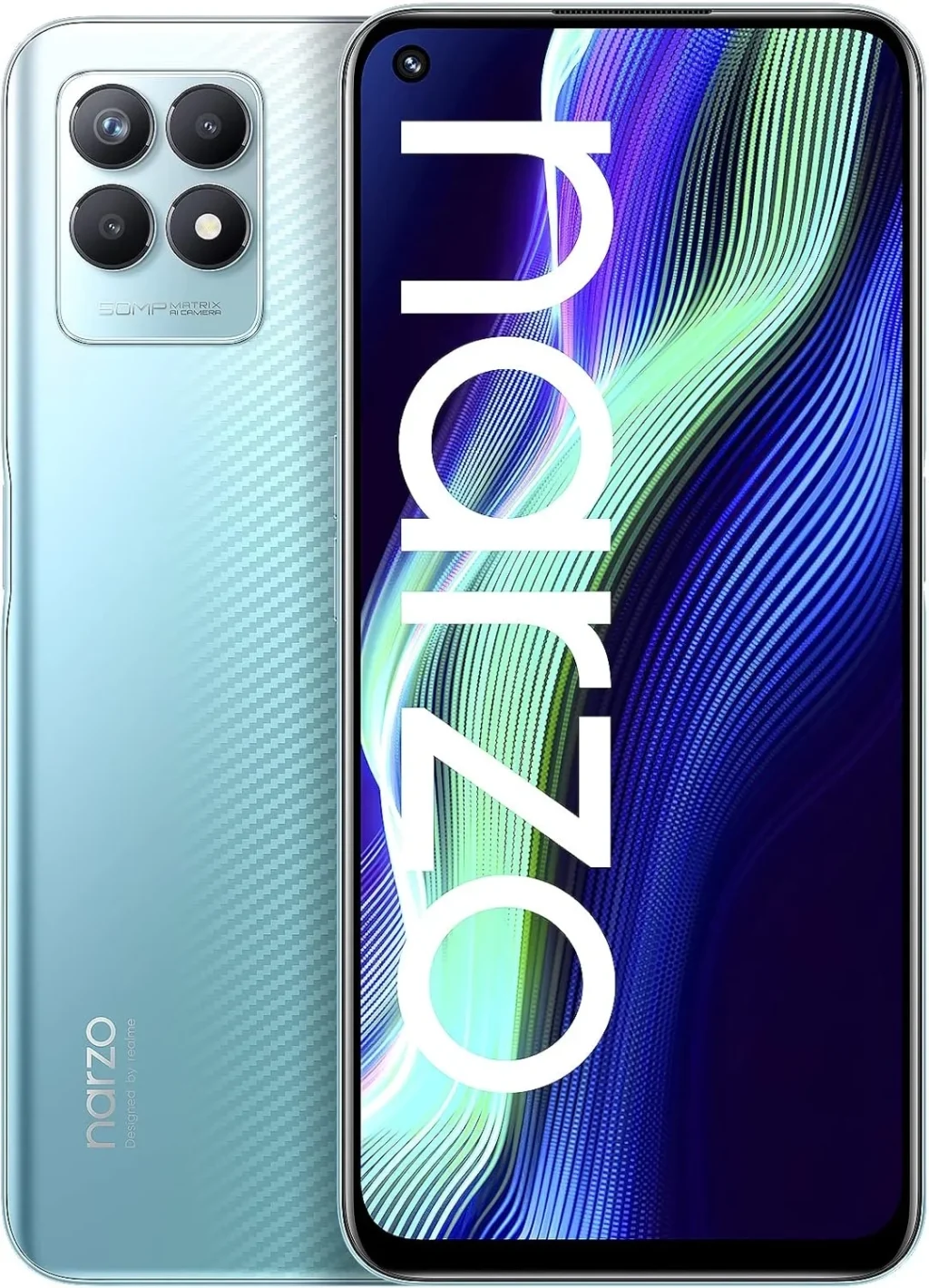 realme Narzo 50 Smartphone: Helio G96 Gaming Processor, 120Hz Display, 5000mAh Battery, 50MP Triple Camera, and 33W Fast Charging (GSM Unlocked)