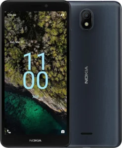 Nokia C100 32GB Unlocked Smartphone (AT&T/T-Mobile) - 5.45" HD+ Display, 3GB RAM, Android 12, 4G LTE - US Version