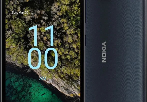 Nokia C100 32GB Unlocked Smartphone (AT&T/T-Mobile) - 5.45" HD+ Display, 3GB RAM, Android 12, 4G LTE - US Version