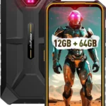 Ulefone Armor X13 Rugged Smartphone: 50MP Camera, 6320mAh Battery, 12GB RAM, Android 14, IP68 Waterproof, Orange