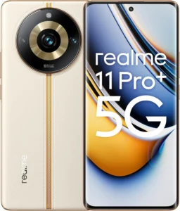 realme 11 Pro+ 5G Unlocked Smartphone, 512GB 12GB RAM, 200MP Camera, Sunrise Beige (International Model)