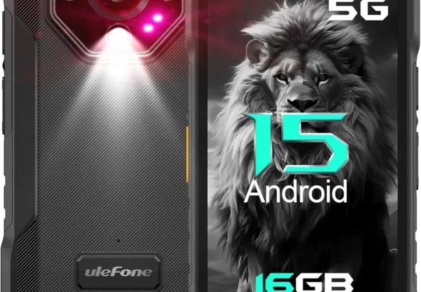 Ulefone Armor X32 Pro 5G Rugged Phone, 5500mAh Battery, 64MP Camera, 16+256GB, Android 15, IP68 Waterproof