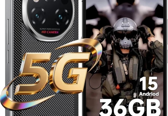 OUKITEL WP210 Rugged Smartphone 5G Unlocked, 512GB Storage, 8800mAh Battery, 108MP Camera, 6.7" AMOLED Display, IP68/69K Waterproof, Android 15, Black