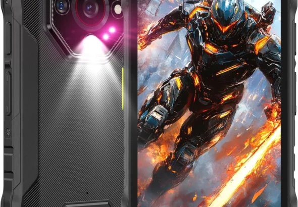 Ulefone Armor X32 Unlocked Rugged Phone: 12GB RAM 128GB, 48MP Camera, 5500mAh Battery, IP68/69K Waterproof, 5.65" Gorilla Glass Screen