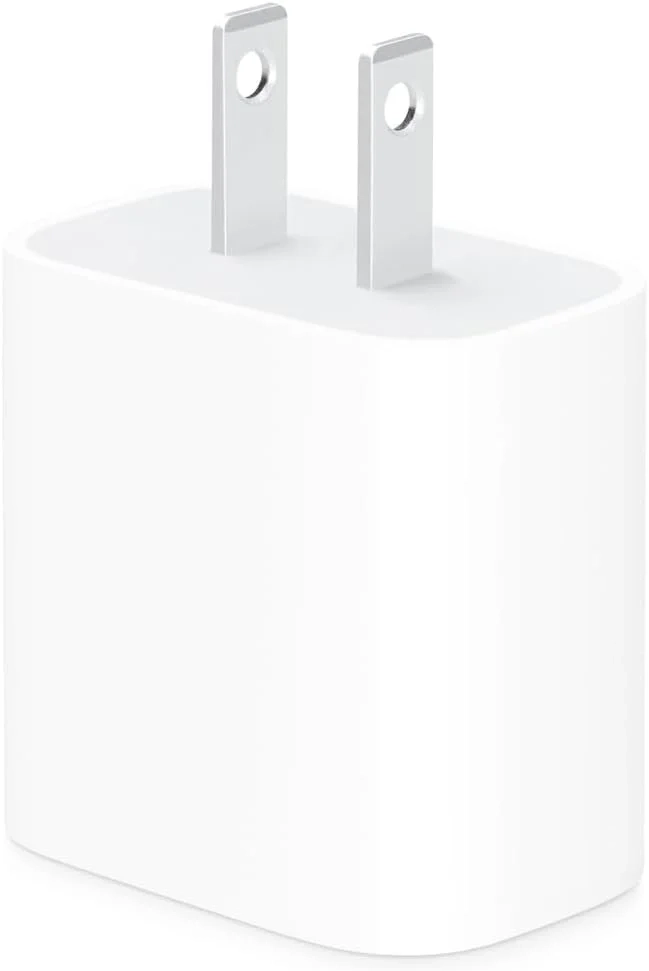 Apple 20W USB-C Compact Power Adapter: Fast and Convenient Charging, Type C Wall Charger