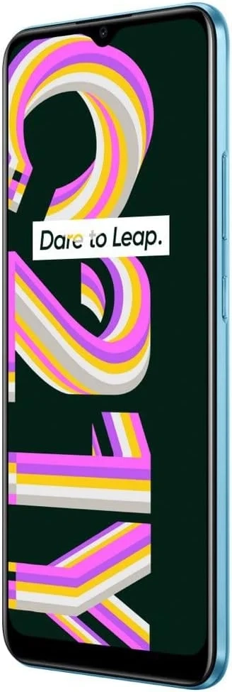 Realme C21Y (32GB, 3GB) 6.5" HD+, Dual SIM - GSM Unlocked (AT&T, T-Mobile, Cricket, Metro etc.) International Model - NO CDMA (Verizon, Sprint, Boost etc.) Fast Car Charger Bundle, Cross Blue