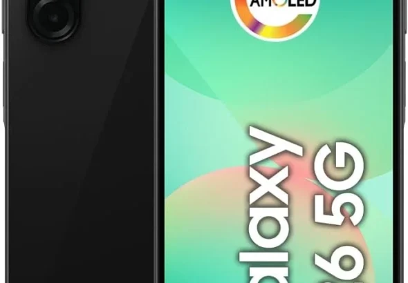 SAMSUNG Galaxy A26 5G 2025 with AI | 256GB, 8GB, Dual SIM | 6.7" 120Hz AMOLED, IP67 Water Resistant, Android 15 | International Model Factory Unlocked for T-Mobile, Global | 25W Charger Bundle (Black)