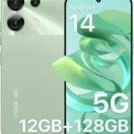 UMIDIGI G9 5G Cell Phone, Android 14 Unlocked Phones, 12(6+6) GB +128GB/1TB TF Expand, 5G Dual SIM, 50MP Camera, 6.75" HD+ 90Hz Display, AI Face & Fingerprint Unlock, 5000mAh Android Phone Green