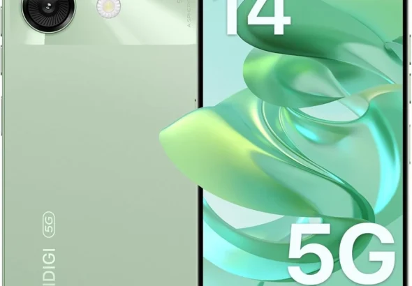 UMIDIGI G9 5G Cell Phone, Android 14 Unlocked Phones, 12(6+6) GB +128GB/1TB TF Expand, 5G Dual SIM, 50MP Camera, 6.75" HD+ 90Hz Display, AI Face & Fingerprint Unlock, 5000mAh Android Phone Green