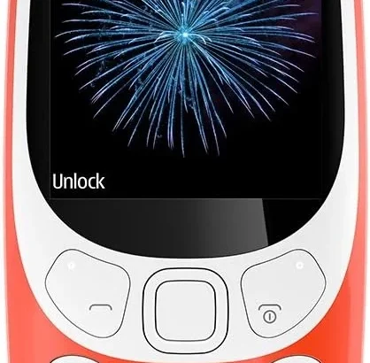 Nokia 3310 3G Mobile Phone - Red