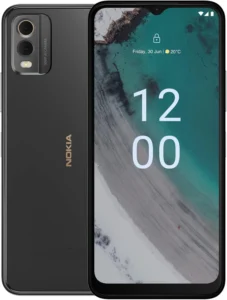 Nokia C32 | Android 13 | 3-Day Battery | Dual SIM | 50MP Dual Camera | 4/128GB | 6.5-Inch Screen | Unlocked GSM Smartphone | Not Compatible with Verizon or AT&T | Charcoal