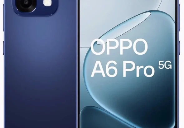 OPPO A6 Pro Dual-SIM 256GB ROM + 8GB RAM (GSM Only | No CDMA) Factory Unlocked 5G Smartphone (Stellar Blue) - International Version