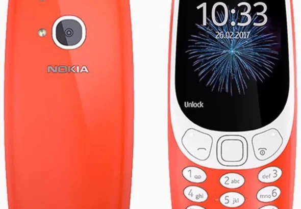Nokia 3310 Unlocked 2G Cell Phone (Red)
