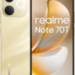 realme Note 70T 4G Smartphone 4+64GB, 6.75 inch Screen, Gold, 90Hz Display, 6000mAh Battery, 32MP Camera, Powerful Octa-core Processor, ArmorShell Protection, IP54