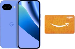 Google Pixel 10a 256GB Lavender with Amazon Gift Card
