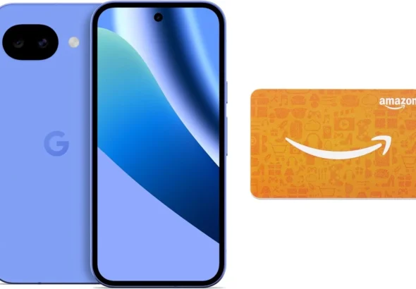 Google Pixel 10a 256GB Lavender with Amazon Gift Card