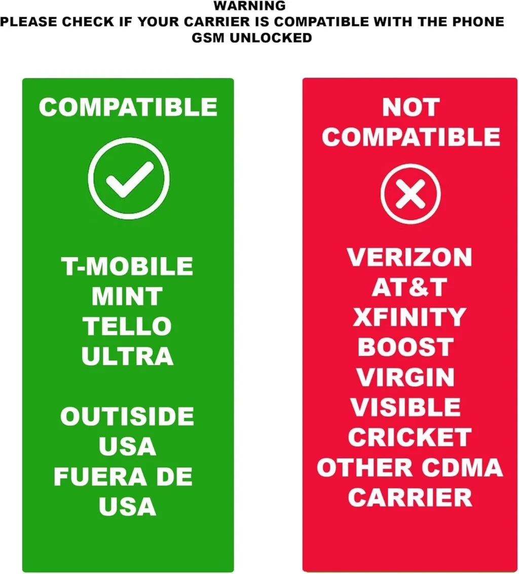 XIAOMI Redmi A5 4G LTE (for Tmobile Tello & Global) (64GB + 3GB) 32MP Ai Dual Camera 6.88" Model 25028RN03L Dual Sim (Midnight Black)