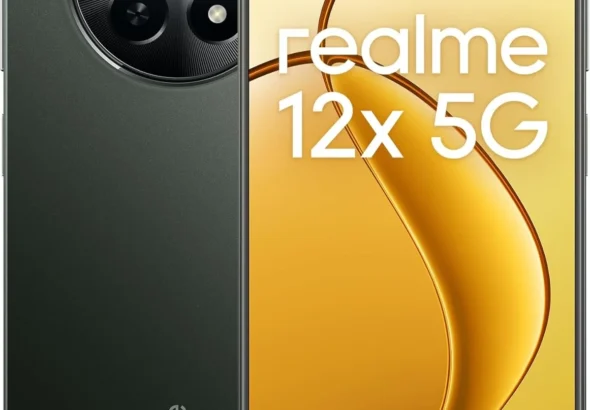 realme 12x 5G Smartphone 8+256GB Black
