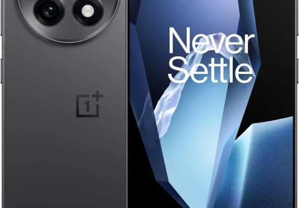 OnePlus 13R, 12GB RAM + 256GB Storage, Dual-SIM, Unlocked Android Smartphone, Powered by Snapdragon 8 Gen 3, 55W SUPERVOOC Fast Charging, 2025, Nebula Noir