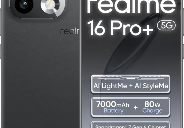 realme 16 Pro+ 5G 12+512GB Grey 144Hz AMOLED 7000mAh
