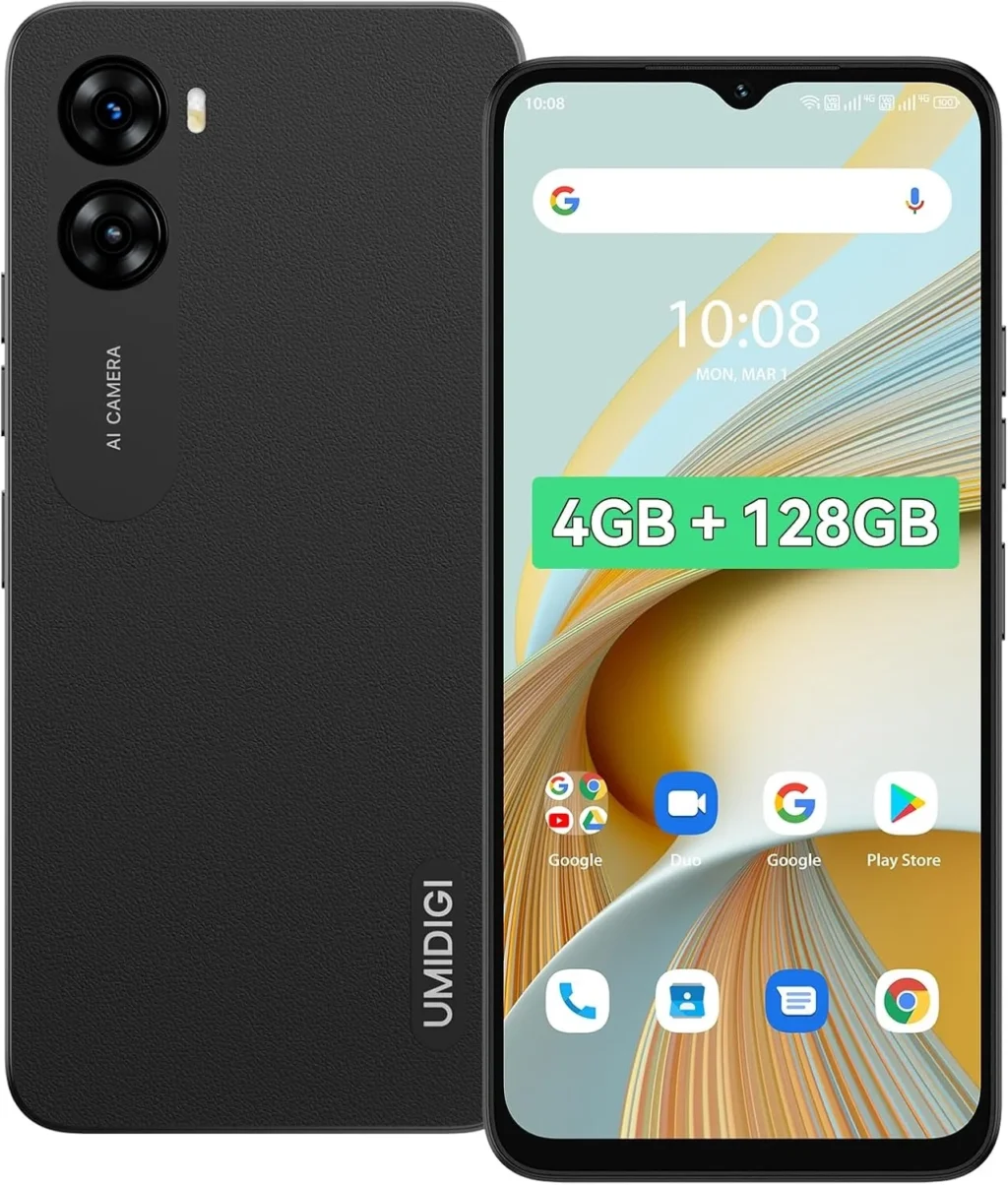 UMIDIGI G3 Plus Unlocked Phone, 128GB Storage, 5150mAh Battery