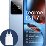 realme GT 7T 5G Smartphone 12+256GB, IceSense Blue, 6.8 inch Screen, 120Hz Display, 120W Ultra Charge, 7000mAh Battery, 58MP AI Camera, MediaTek Dimensity 8400 Chipset, IP68