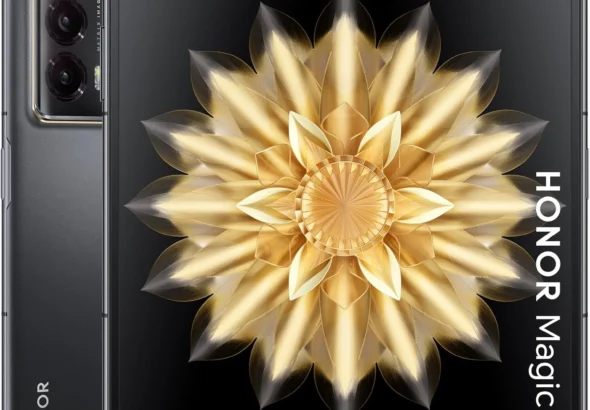 HONOR Magic V2 Standard Edition Dual SIM 512GB ROM + 16GB RAM (GSM | CDMA) Factory Unlocked 5G Smartphone (Midnight Black) - International Version