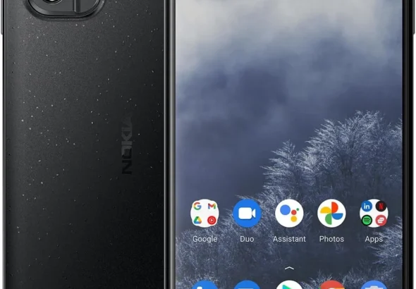 Nokia G60 5G | Android 14 | Dual SIM | Unlocked Smartphone | 6/128GB | 6.58-Inch Screen | 50MP Triple Camera | Pure Black